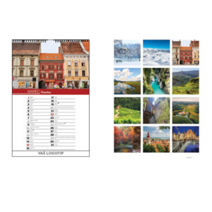 Koledar MINI SLOVENIJA - 093125