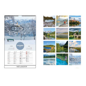 Koledar SLOVENSKA JEZERA - 093092